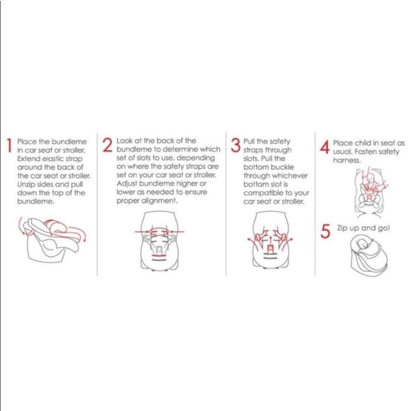 JJ Cole Collections BundleMe Car Seat Cover - Picture 7 of 7